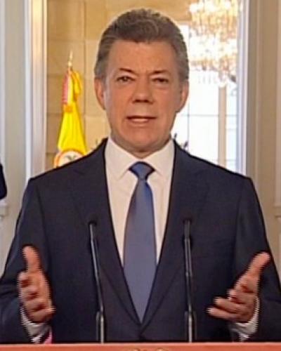 Juan Manuel Santos, Presidente de Colombia (File Photo)