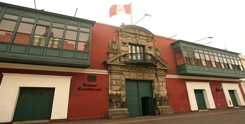 Sede del Tribunal Constitucional de Perú./Imagen:internet