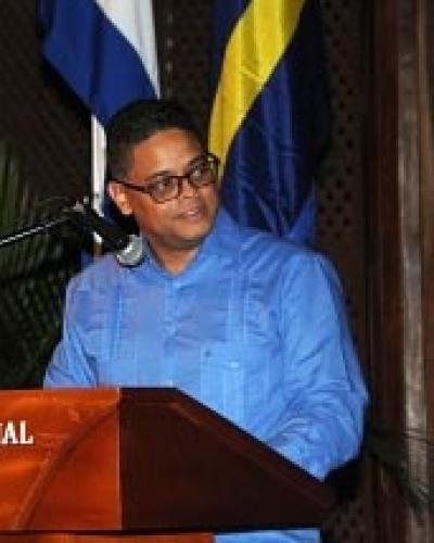 Le ministre du Développement économique de Curazao à l'ouverture du Forum d'affaires à l'hôtel National de Cuba