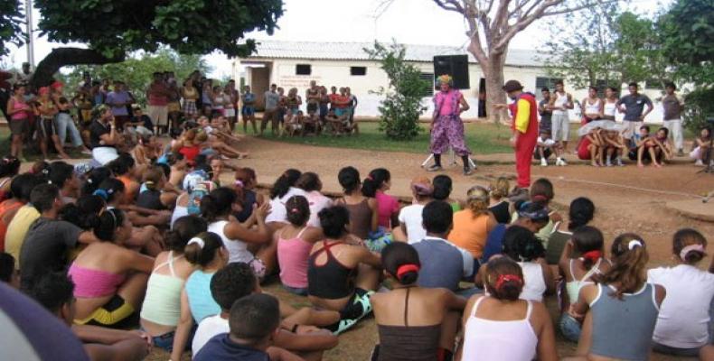 Cruzada Teatral Guantánamo-Baracoa recorre comunidades rurales en región oriental cubana.Foto:Internet.