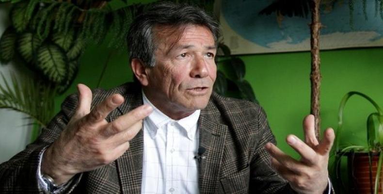 Carlos Velandia, former ELN member and current peace negotiator, says both sides are analyzing a ceasefire that would continue after the elections.  Photo: EFE