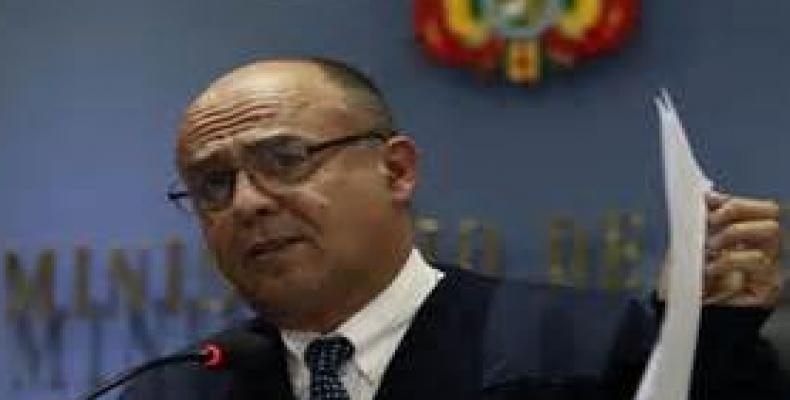 Reymi Ferreira, ministro boliviano de Defensa