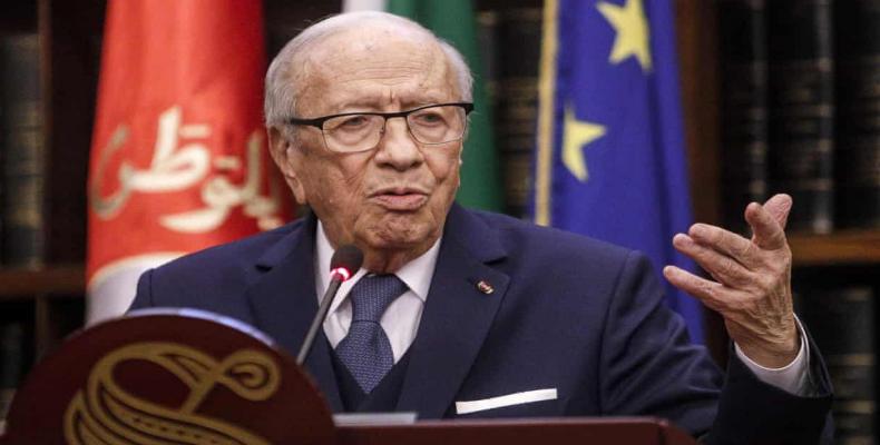 The late President of the Tunisian Republic, Béji Caïd Essebsi.