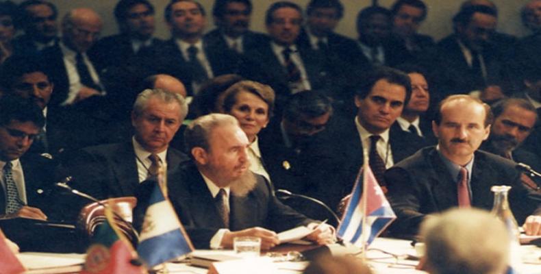 Fidel Castro en la Cumbre Mundial sobre la Alimentación