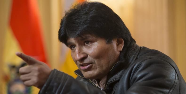 Evo Morales, presidente de Bolivia. Foto/Archivo.