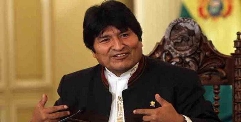 Evo Morales, Presidente de Bolivia