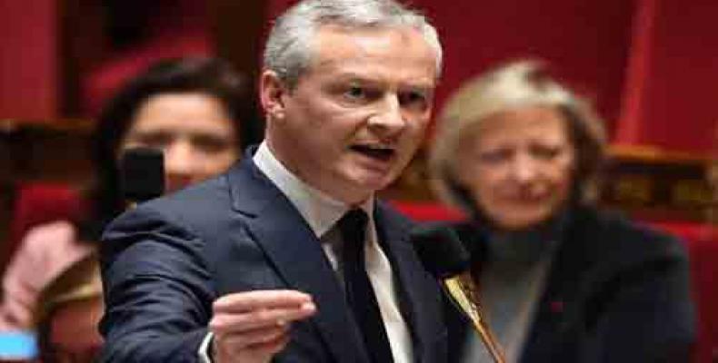 Ministro francés de Economía, Bruno Le Maire