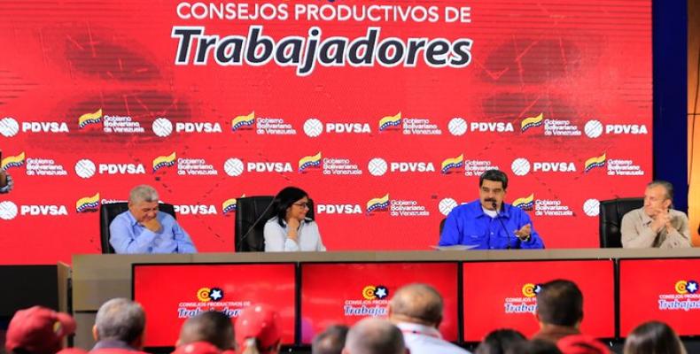 Nicolás Maduro, prezidento de Venezuelo