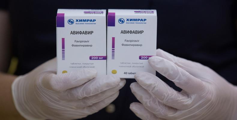Comprimidos del medicamento antiviral Avifavir para el tratamiento de covid-19. Andrey Rudakov / Reuters