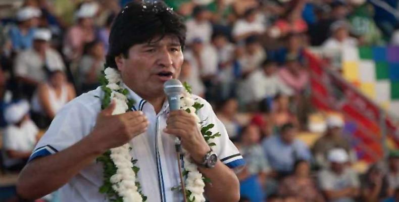 Presenta Evo Morales II Foro de Civilizaciones Antiguas en Bolivia. Foto:PL.