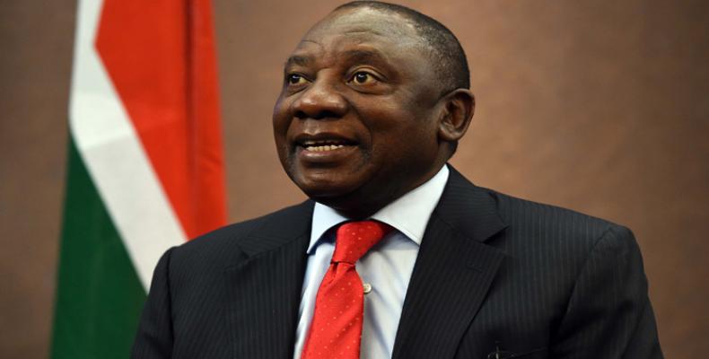 Nuevo presidente interino de Sudáfrica, Cyril Ramaphosa