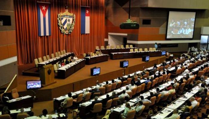 Cuban National Parliament in session (File Photo)