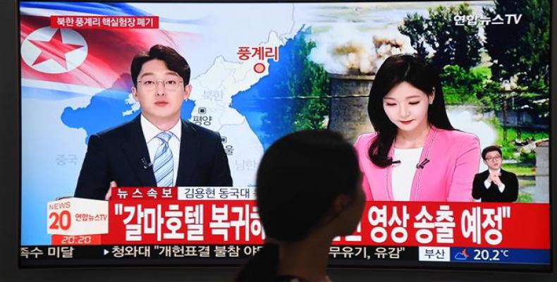 North Korean media reports cancellation of summit with Trump.  Photo: Korea News Agency