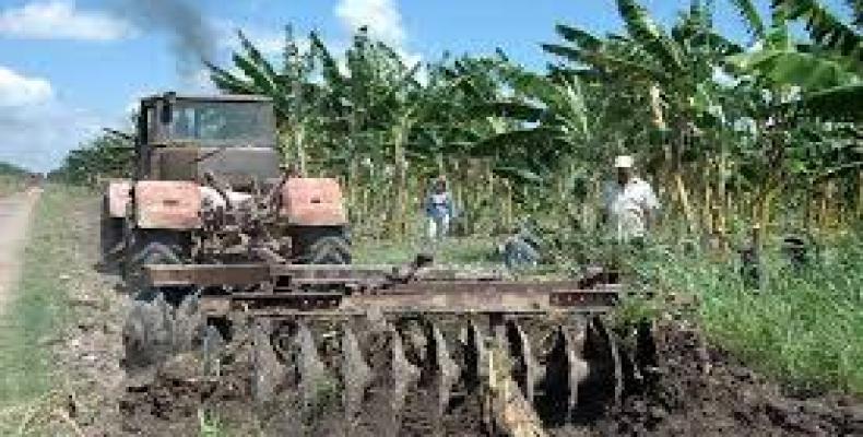 La mayoría de los equipos que se utilizan en la agricultura cubana son obsoletos por el cruel bloqueo que mantiene EE.UU. a nuestra la economía. Foto: Archivo