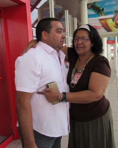 Omar Venegas y Martha Lidia Ruiz. Foto: Víctor Vitaliano