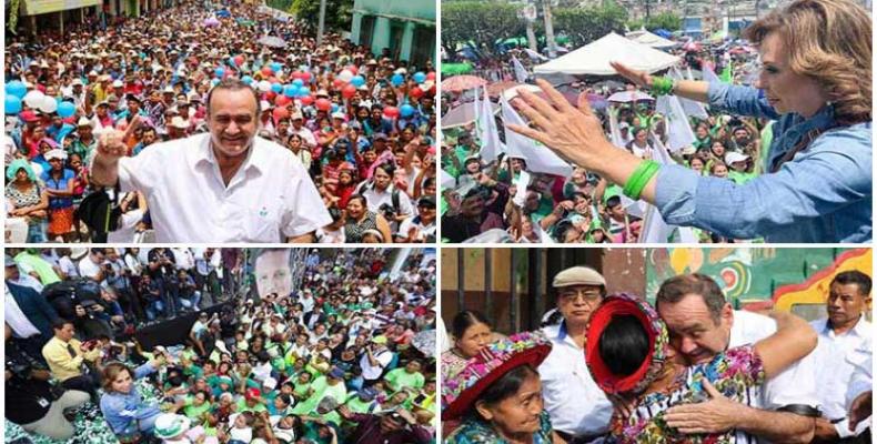 Guatemaltecos están convocados este domingo a las urnas. Foto: PL.