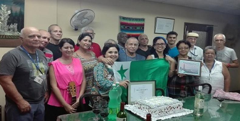 Komuna celebrado de Esperanto-elsendoj 