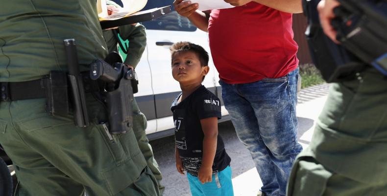 Trump calls on parents to pay for return of their children.  Photo: AP