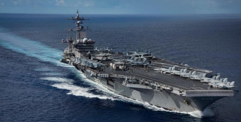 Portaaviones USS Carl Vinson (CVN-70). Foto: HispanTV