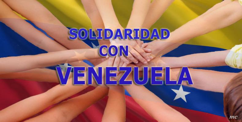 Canadian social movements support the Venezuelan people.    Photo: Cuba Debate