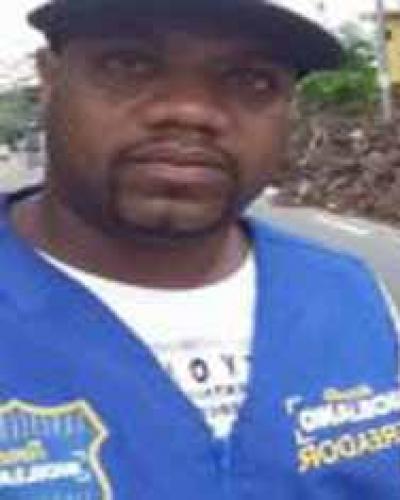 Líder comunitario, Carlos Alexandre Pereira Maria. Imagen tomada de La Radio del Sur