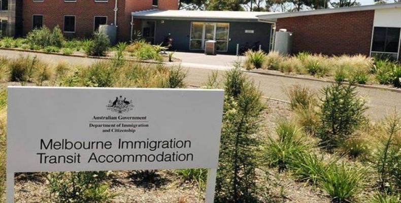 Asylum seekers launch hunger strike at Australian detention center.   Photo: Press TV