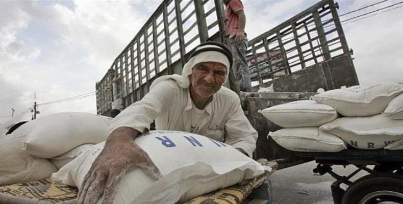 UN WFP short of funds to aid Gaza and West Bank.  Photo: AP