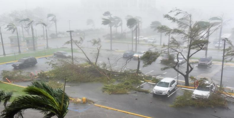 Puerto Rico sintió la fuerza destructora del huracán María. Foto: Archivo