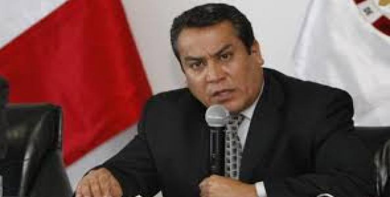 Exministro de Justicia de Perú, Gustavo Adrianzén.Imagen de archivo