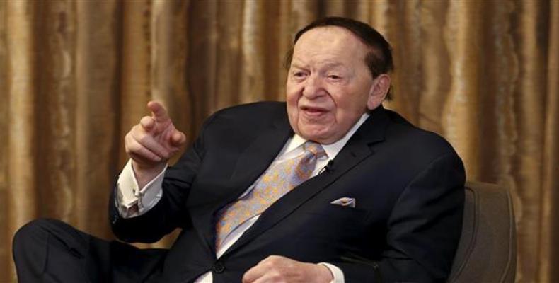 Right-wing Republican Multi-Billionaire Sheldon Adelson