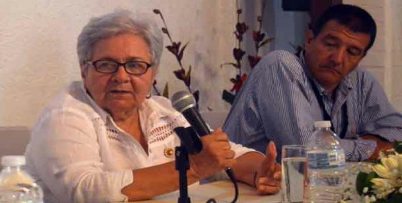 Gladys Bejerano preside la delegación de Cuba que asiste a la toma de posesión del nuevo presidente panameño, Laurentino Cortizo. Fotos: PL