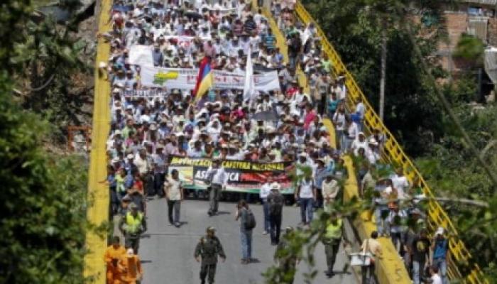 Protestas en Colombia