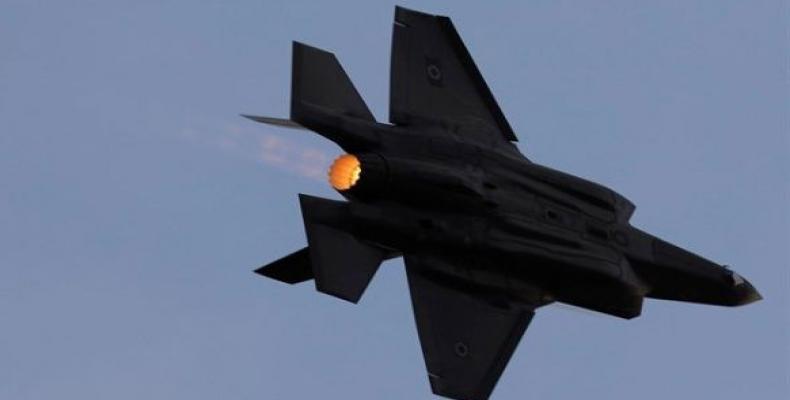 Avion militar de Israel violo espacio áereo de Siria