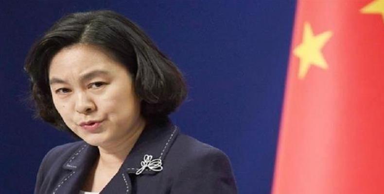  Chinese Foreign Ministry spokeswoman Hua Chunying.  Photo: AFP