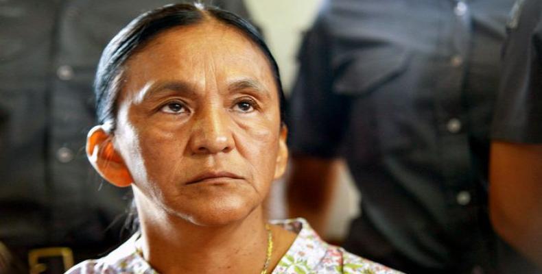 La líder social de Argentina Milagro Sala fue trasladada a un hospital, tras ser hallada inconsciente en la casa donde cumple prisión domiciliaria.Imágen:Nuevo