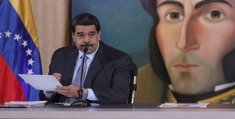 President Nicolas Maduro at a news conference in Caracas.  (Photo: Reuters)