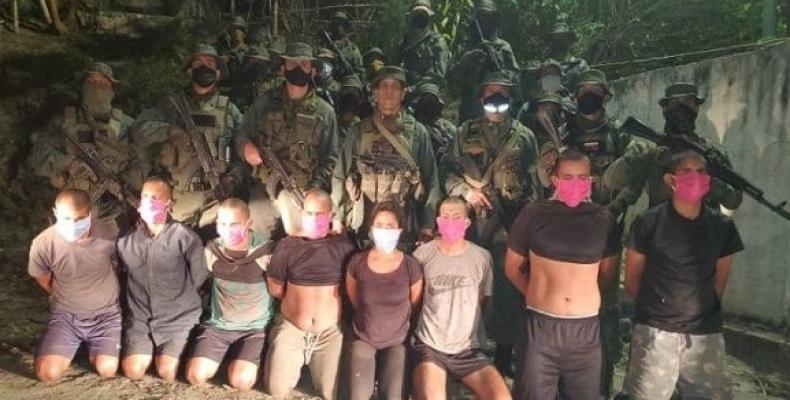 To date, more than 50 people have been captured in the failed maritime raid against Venezuela.  (Photo: @rolandoteleSUR)