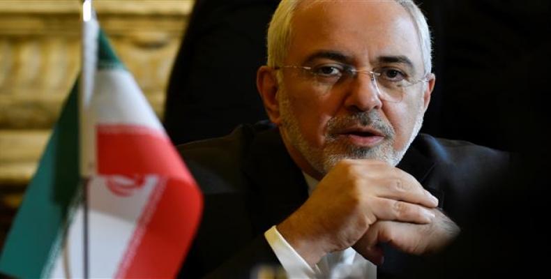 Iranian Foreign Minister Mohammad Javad Zarif in Brussels on January 11, 2018 (Photo by AFP)