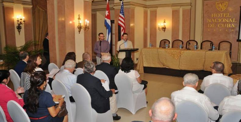 Inauguración de la Conferencia Agrícola Cuba-Estados Unidos en La Habana. Foto/PL