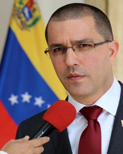 Venezuela's Foreign Minister, Jorge Arreaza.  File photo