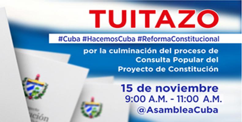 Desde el 13 de agosto último el pueblo de Cuba ha analizado todos los temas del Proyecto de Constitución. Foto: ACN