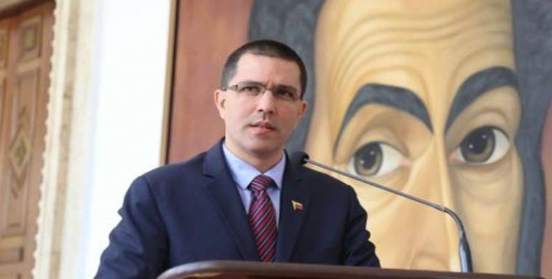 Venezuelan Foreign Affairs Minister Jorge Arreaza