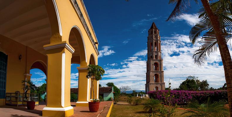 El Valle de los Ingenios y la torre de Manaca Iznaga. Foto: Archivo