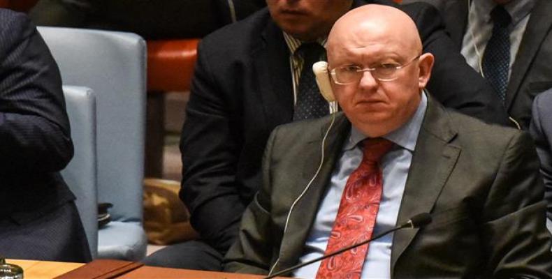 Russia's Ambassador to the United Nations, Vassily Nebenzia