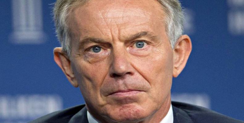 Former British Prime Minister Tony Blair