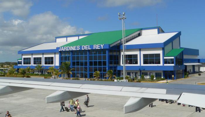 Aeropuerto Jardines del Rey con altos índices de eficiencia tras reparación por huracán Irma.Foto:Archivo.