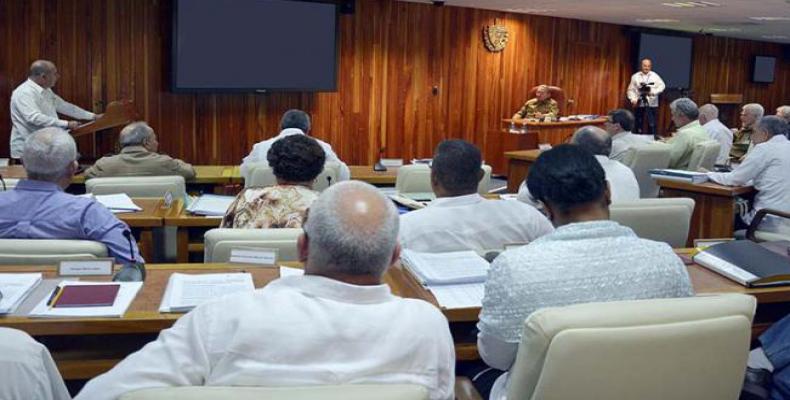 Reunión del Consejo de Ministros  de Cuba