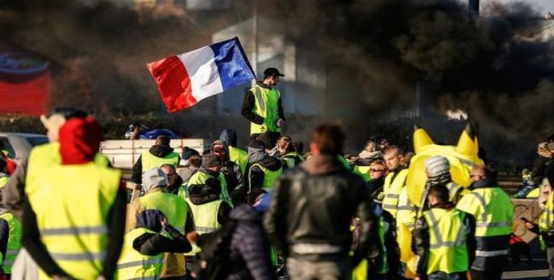 Protestas de los Chalecos amarillos en Francia