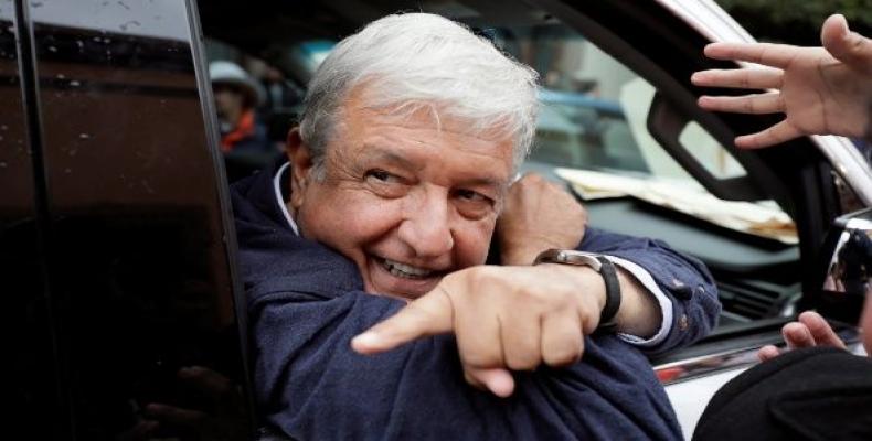 Mexican presidential pre-candidate Andres Manuel Lopez Obrador of the National Regeneration Movement (Morena).  Photo: Reuters