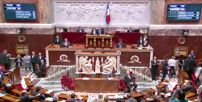 French parliament in Paris.   Photo:  EFE